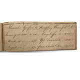 Lovely and Very Rare Wrifford's 1813 New System of Penmanship Instruction Booklet