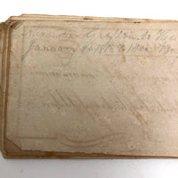 Lovely and Very Rare Wrifford's 1813 New System of Penmanship Instruction Booklet