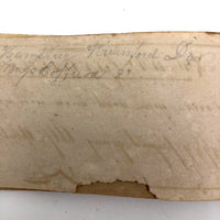 Lovely and Very Rare Wrifford's 1813 New System of Penmanship Instruction Booklet