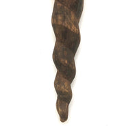 Curious Old Carved Spiral Man