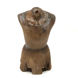 Beautiful Antique Carved Doll Torso