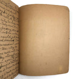 Helen Dayton's 1899 Notebook with School Work, Paper Dolls, Color Drawings, etc.