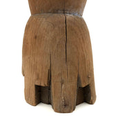 Beautiful Antique Carved Doll Torso