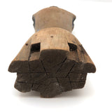 Beautiful Antique Carved Doll Torso