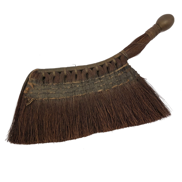 Beautiful Primitive Turkey Wing Whisk Broom or Brush