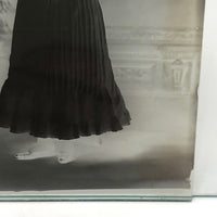 Childs Art Gallery 1890 Glass Plate Negative of Young Woman with Flowers