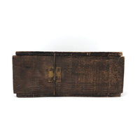 Terrific Old Handmade Three Compartment Bee Box