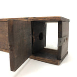Terrific Old Handmade Three Compartment Bee Box