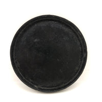 Antique Papier Mache Snuff Box Lid with Hand-colored Portrait of Woman in Turban