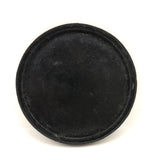 Antique Papier Mache Snuff Box Lid with Hand-colored Portrait of Woman in Turban