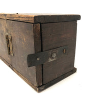 Terrific Old Handmade Three Compartment Bee Box