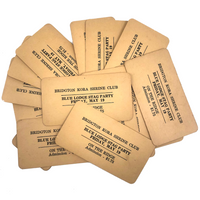 Bridgton Kora Shrine Club Blue Lodge Vintage Stag Party Tickets (Lot of 15)