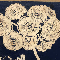 Antique Scherenschnitte (Cut Paper) Collage from Victorian Scrapbook