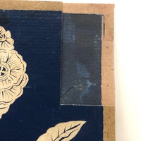 Antique Scherenschnitte (Cut Paper) Collage from Victorian Scrapbook