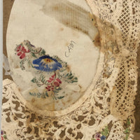 Antique Scherenschnitte (Cut Paper) Collage from Victorian Scrapbook