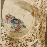 Antique Scherenschnitte (Cut Paper) Collage from Victorian Scrapbook
