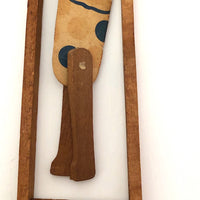 Acrobatic Clown Paper and Wood Squeeze Toy