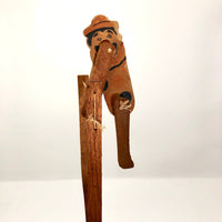 Acrobatic Clown Paper and Wood Squeeze Toy