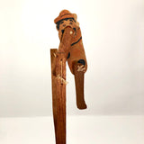 Acrobatic Clown Paper and Wood Squeeze Toy