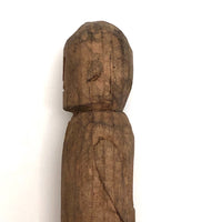 Wonderful Little Old Carved Man in Suit