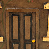 Sweet Old Folk Art House Still Bank