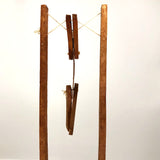 Acrobatic Clown Paper and Wood Squeeze Toy