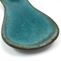 Lee Rosen, Design-Technics c. 1950 Aqua Glazed Biomorphic Bowl / Tray