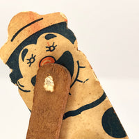 Acrobatic Clown Paper and Wood Squeeze Toy
