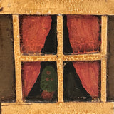 Sweet Old Folk Art House Still Bank