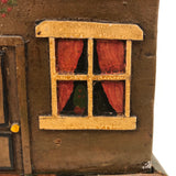 Sweet Old Folk Art House Still Bank