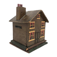 Sweet Old Folk Art House Still Bank