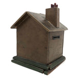 Sweet Old Folk Art House Still Bank