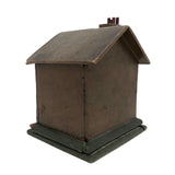 Sweet Old Folk Art House Still Bank