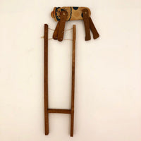 Acrobatic Clown Paper and Wood Squeeze Toy