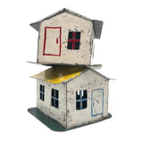 Super Charming Handmade Painted Tin Railroad Houses - Sold Individually