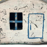 Super Charming Handmade Painted Tin Railroad Houses - Sold Individually