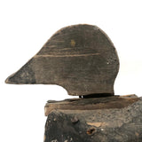 Very Primitive, Heavily Worked Working and Weighted Duck Decoy