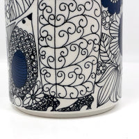 Esteri Tumula "Pastoraali" Arabia, Finland Porcelain Vase