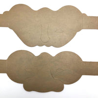 Fun c 1930s Die-Cut Cardboard Eyeglasses Masks - Sold Individually