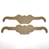 Fun c 1930s Die-Cut Cardboard Eyeglasses Masks - Sold Individually