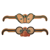 Fun c 1930s Die-Cut Cardboard Eyeglasses Masks - Sold Individually