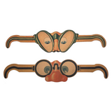 Fun c 1930s Die-Cut Cardboard Eyeglasses Masks - Sold Individually