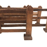 Sweet Old Folk Art Farm Animals and Fence Set