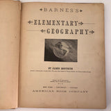 American Book Company "Barnes's Elementary Geography" by James Monteith, 1896 Copyright