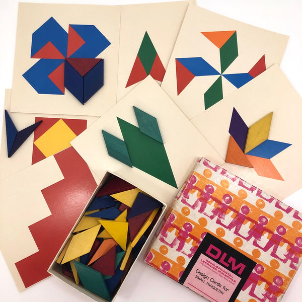 Developmental Learning Materials Parquetry Tile Set and Design Cards ...