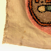 SOLD (MG) International Order of Odd Fellows 1924 Portland, Oregon Hooked Rug