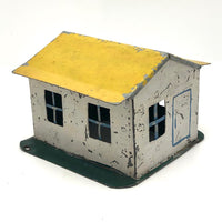 Super Charming Handmade Painted Tin Railroad Houses - Sold Individually