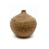 Earthy Hand-thrown Studio Pottery Weed Pot, Signed M