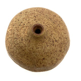 Earthy Hand-thrown Studio Pottery Weed Pot, Signed M