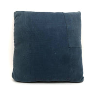 Lovely Handmade Red and Blue Quilt Pillow